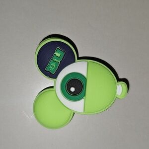 Mike Wazowski Mickey Mouse Shaped Balloon Croc Shoe Charm